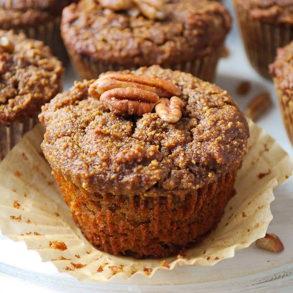 Almond Flour Pumpkin Muffins