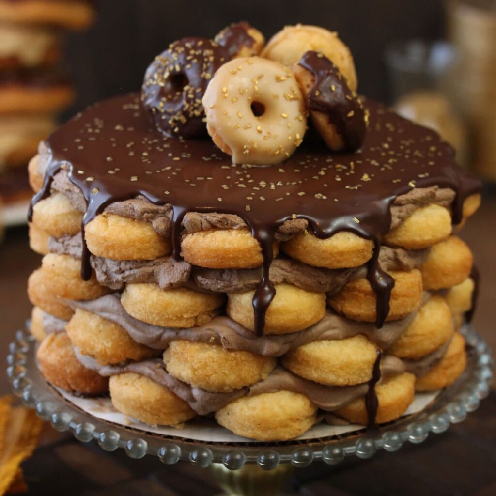 Donut Birthday Cake