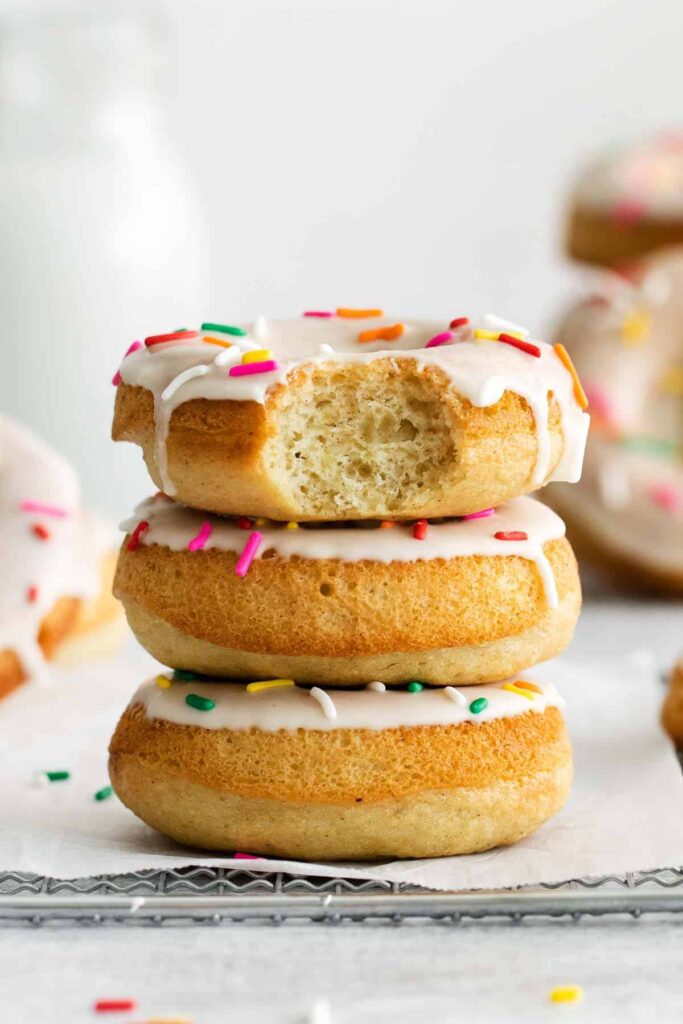 Donut Birthday Cake