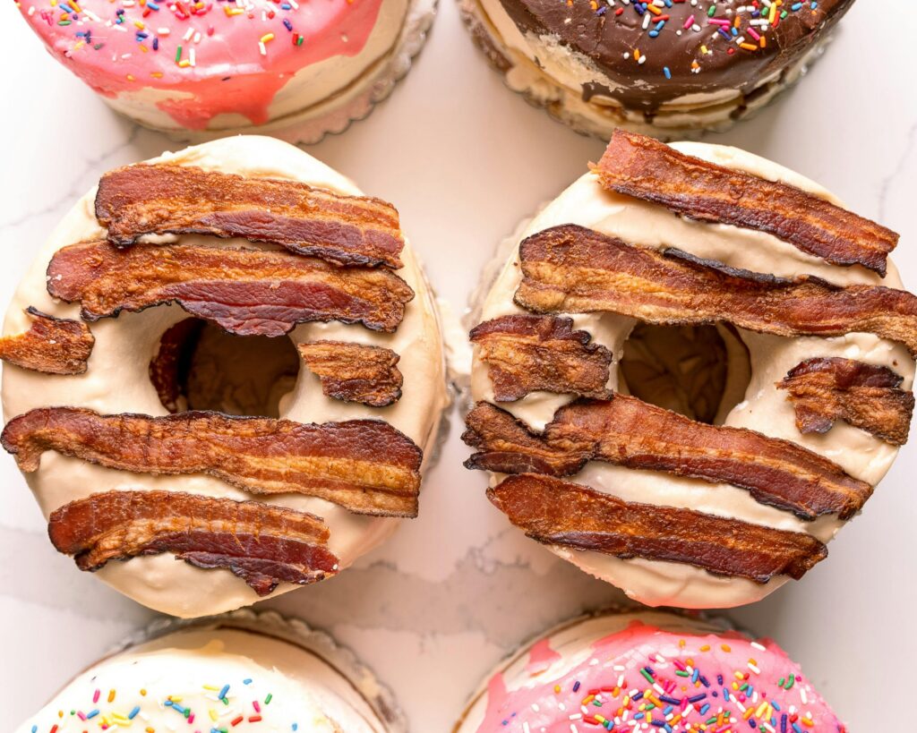 Donut Birthday Cake