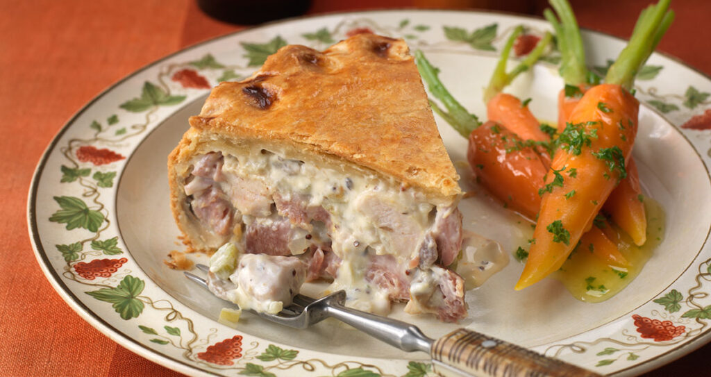 Chicken And Ham Pie