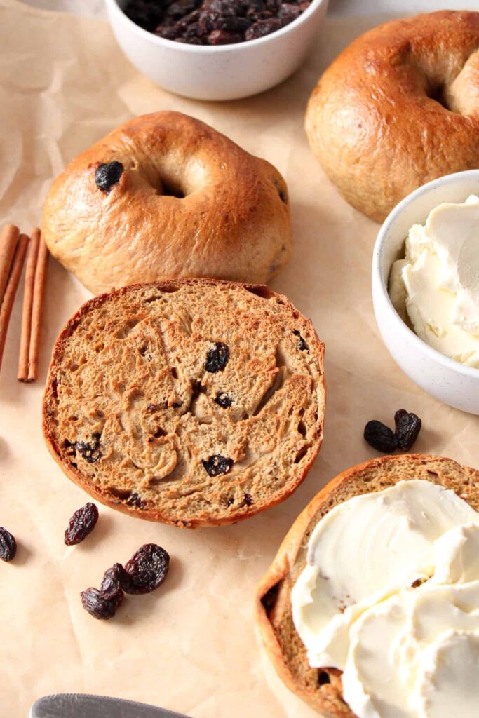 Cinnamon Raisin Bagel