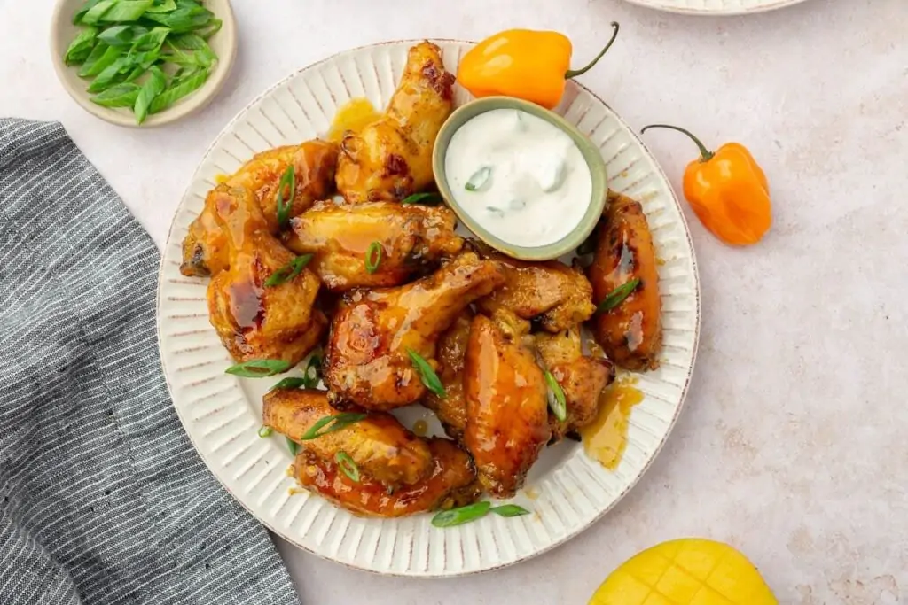 Mango Habanero Wings