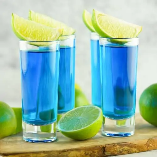 Blue Motorcycle Drink