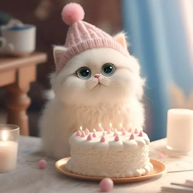 Cat Birthday Cake