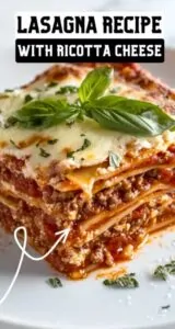 Classic Lasagna Recipe with Ricotta Cheese