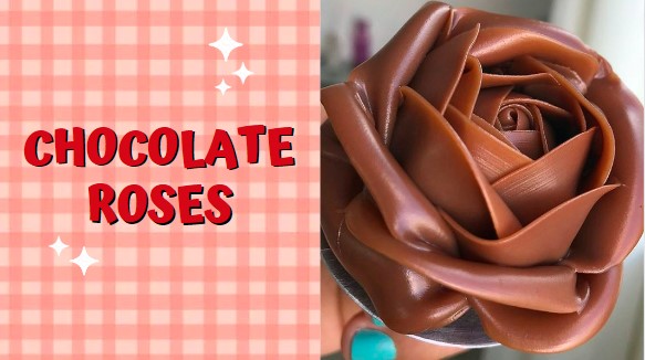 Easy Chocolate Roses Recipe