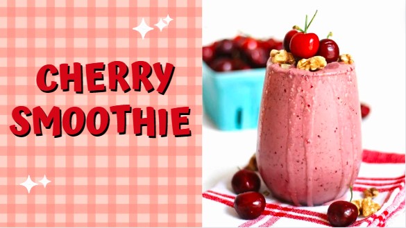 Easy Cherry Smoothie Recipe