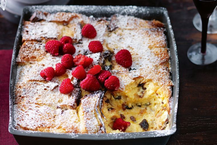 Panettone Bread And Butter Pudding