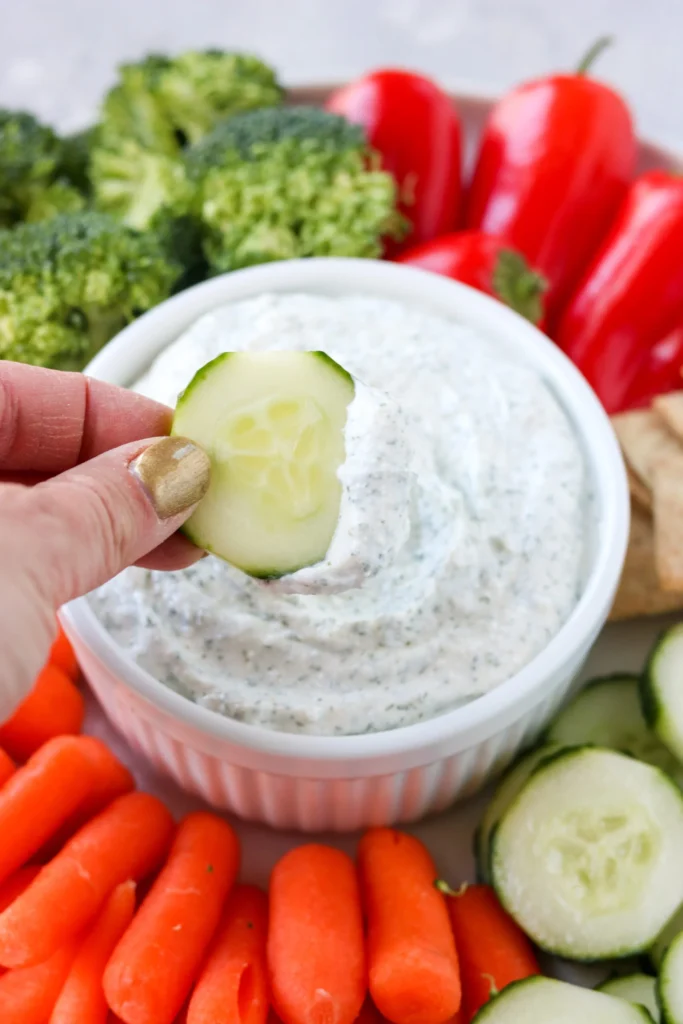 Cottage Cheese Ranch Dip