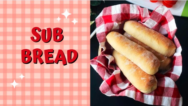 Easy Homemade Sub Bread Recipe| Sub Rolls| Subway Bread
