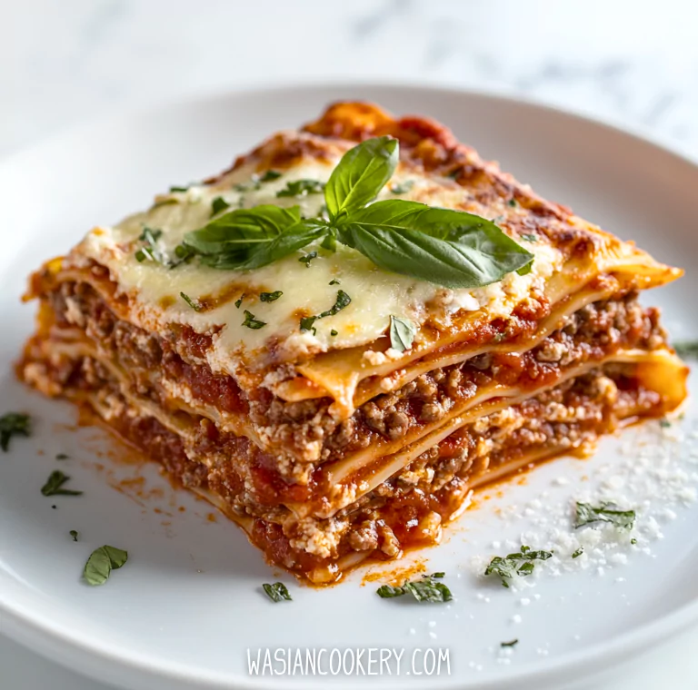 Classic Lasagna Recipe with Ricotta Cheese