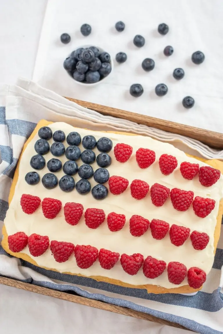 Ina Garten American Flag Cake